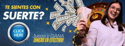 Banner publicitario para ganar dinero jugando a la ruleta